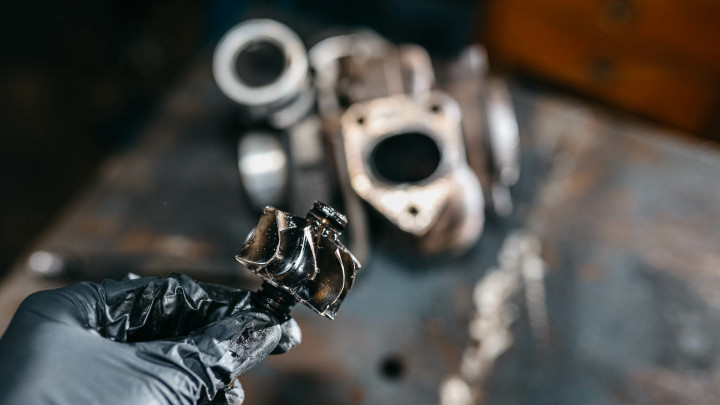 Turbolader Reparatur Detail